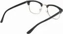 UV Protection, Riding Glasses, Polarized Clubmaster Sunglasses (Free Size)  (For Men & Women, Clear)