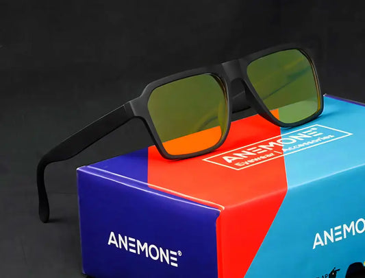 Polarized, Night Vision Retro Square Sunglasses (55)  (For Men & Women, Yellow)